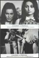 1967 ,,Szerződés az ördöggel" című csehszlovák film jelenetei és szereplői, 13 db vintage produ...