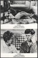 cca 1968 ,,Charly - virágot Algernonnak című amerikai film jelenetei és szereplői, 9 db vintage produkciós filmfotó, ezüst zselatinos fotópapíron, 18x24 cm