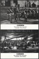 cca 1960 ,,Carmen" című svájci film jelenetei és szereplői (köztük Grance Bumbry), 13 db vintag...