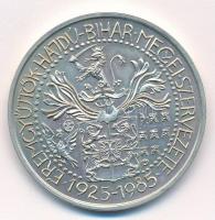 Tóth Sándor (1933-) 1985. "MÉE Hajdú-Bihar Megyei Szervezete / Thököly Imre" jelzett Ag em...