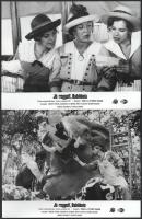1987 ,,Jó reggelt, Babilónia című olasz - francia - amerikai film jelenetei és szereplői, 9 db vintage produkciós filmfotó, ezüst zselatinos fotópapíron, 18x24 cm