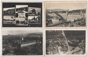 9 db RÉGI csehszlovák képeslap / 9 pre-1945 Czechoslovakian postcards