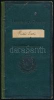 1926 Reálgimnáziumi bizonyítvány, Horler Emil (1864-1943) tábornok aláírásával
