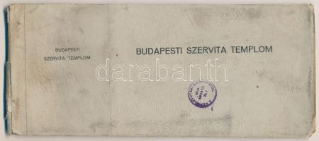 Budapest V. Szervita templom - képeslapfüzet 10 képeslappal