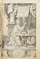 [Pápai Páriz Ferenc (1649-1716)] Francisco Páriz Pápai: Dictionarium Manuale Latino-Ungaricum et Ung...