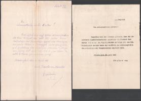 1895-1912 Főherceglak (Knezevo) főhercegi hivatalnoknak címzett levelek, 14 db, német nyelven
