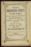 1869 Vallási könyv héber-német nyelven, prágai nyomás, jó állapotban, cca 1900 Imádságos könyv héber...