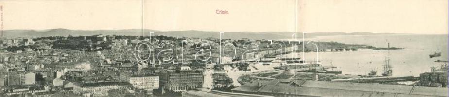 Trieste panorama card