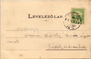 1904 Ada Kaleh, Török sziget Orsova alatt. Hairy és Ahmed kiadása / Turkish island + "ORSOVA - ...