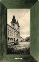 Zsolna, Sillein, Zilina; Katolikus templom és árvaház. Frankl és Plesz kiadása / Catholic church and orphanage