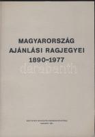 1981 Magyarország ajánlási ragjegyei 1890-1977 a MABÉOSZ gondozásában
