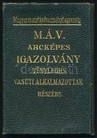 1935 Fényképes MÁV igazolvány Neugebauer Viktor műszaki főtanácsos részére