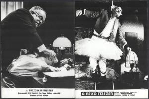 ,,Halálos" jelenetek, különböző, cca 1987 előtt készült, külföldi filmekben, 13 db vintage prod...