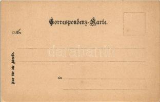 1900 Frantiskovy Lázne, Franzensbad; Kaiserstrasse / street view, villas (EK)