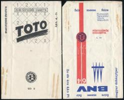 5 db retro cigarettapapír, 15,5x9,5 cm