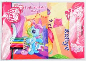 My Little Pony játékos csomag (színezőkönyv, foglalkoztató könyv, színes ceruzák), bontatlan