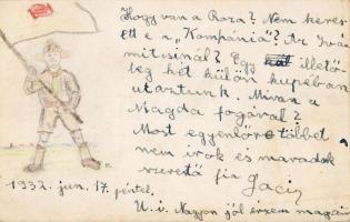 Pfadfinder C Handgemahlt