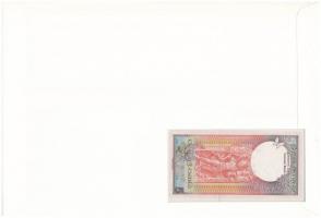 Srí Lanka 1982. 5R borítékban, alkalmi bélyeggel és bélyegzéssel T:I 
Sri Lanka 1982. 5 Rupees in e...