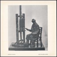 1978 Munkácsy Díjasaink 1978: Csavlek András festőművész Janzer Frigyes szobrászművész kiállítása, a...