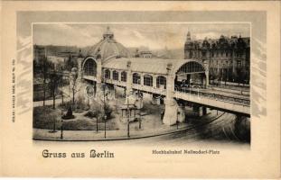 Berlin, Hochbahnhof Nollendorf-Platz / elevated railway station (fl)