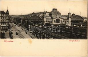 Dresden, Hauptbahnhof / railway station (fl)