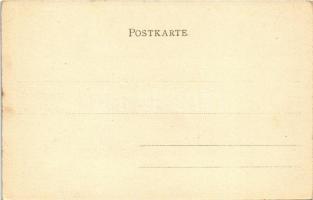 Hamburg, Alsterpavillon H. Heinze / restaurant, terrace with waiters. Knackstedt & Näther Lichtd...