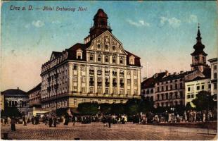 1914 Linz, Hotel Erzherzog Karl (fl)