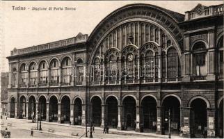 Torino, Turin; Stazione di Porta Nuova / railway station (fa)