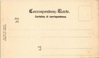 Trieste, Trieszt; Riva beim Lloyd-Palais und Sanita. Alois Beer No. 2112c. (fa)