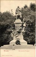 Trieste, Trieszt; Monumento Rossetti / monument. Verlag L. Smolars
