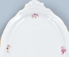 6 személyes Zsolnay szendvicses készlet, matricás porcelán, jelzett, hibátlan
