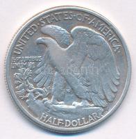Amerikai Egyesült Államok 1942. 1/2$ Ag "Walking Liberty" T:2-,3 patina, kis ph
USA 1942....