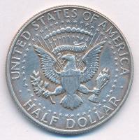 Amerikai Egyesült Államok 1964. 1/2$ Ag "Kennedy" T:2 patina, kis karc
USA 1964. 1/2 Doll...