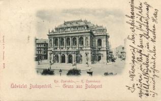 1898 Budapest VI. Kir. Operaház (EK)