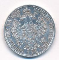 Ausztria 1879. 1Fl Ag "Ferenc József" T:1- kis ph, kis karc
Austria 1879. 1 Florin Ag &qu...