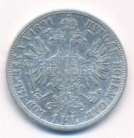 Ausztria 1891. 1Fl Ag "Ferenc József" T:2,2- 
Austria 1891. 1 Florin Ag "Franz Josep...