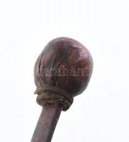 Arab bőrmintázatú kard, kopott, h: 77 cm