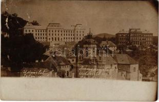 1900 Selmecbánya, Schemnitz, Banská Stiavnica; M. kir. bányászati és erdészeti akadémia / mining and forestry academy. photo (b)