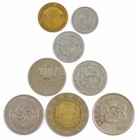 Grúzia 1993-2006. 2T-2L (8xklf) T:1--2-
Georgia 1993-2006. 2 Tetri - 2 Lari (8xdiff) C:AU-VF