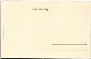 Selmecbánya, Schemnitz, Banská Stiavnica; Deák Ferenc utca, Hungária kávéház és szálloda, üzletek, p...