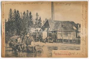 1906 Rimaszombat, Rimavská Sobota; Vízimalom. Rábely Miklós kiadása / watermill (r)