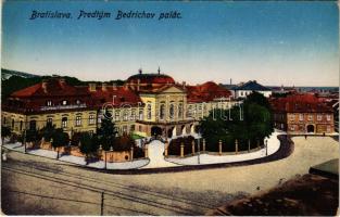 Pozsony, Pressburg, Bratislava; Predtym Bedrichov palác / Grassalkovich palota / palace (EK)