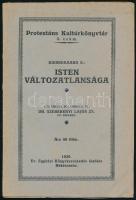 Soren Kierkegaard: Isten változatlansága. fordította: Dr. Szeberényi Lajos Zs. Békéscsaba, 1929, Ev. Egyházi Könyvkereskedés, kiadói papírkötésben