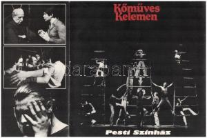 1982 Szörényi Levente, Bródy János: Kőműves Kelemen (rockballada), a Pesti Színház ismertető prospek...