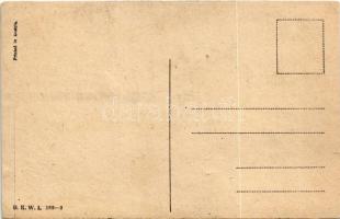 Viennese fashion lady. B.K.W.I. 188-2. s: Mela Koehler (r)