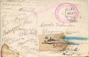 1916 Szliács, Sliac; kilátás Hajnikra / Ausblick auf Hajnik / Hájniky + "Vöröskereszt Egyleti K...