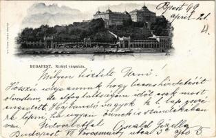 1899 (Vorläufer) Budapest I. Királyi várpalota. Stephan Tietze (EK)