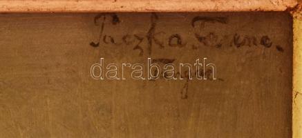 Paczka Ferenc (1856-1925): Fatima. Olaj, karton. Jelzett. Dekroatív fakeretben. 23x17,5 cm