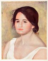 Lawrence Gowing: Renoir. Paintings. London, é.n., Lindsay Drummond, angol nyelven, 16 db színes fest...