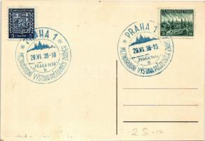 1938 Praga, Mezinárodni vystava postovních známek v Práze / International Exhibition of Postage Stam...